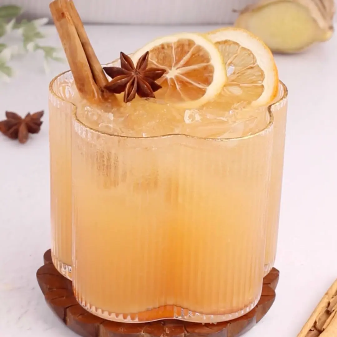 relax and unwind cider mocktail