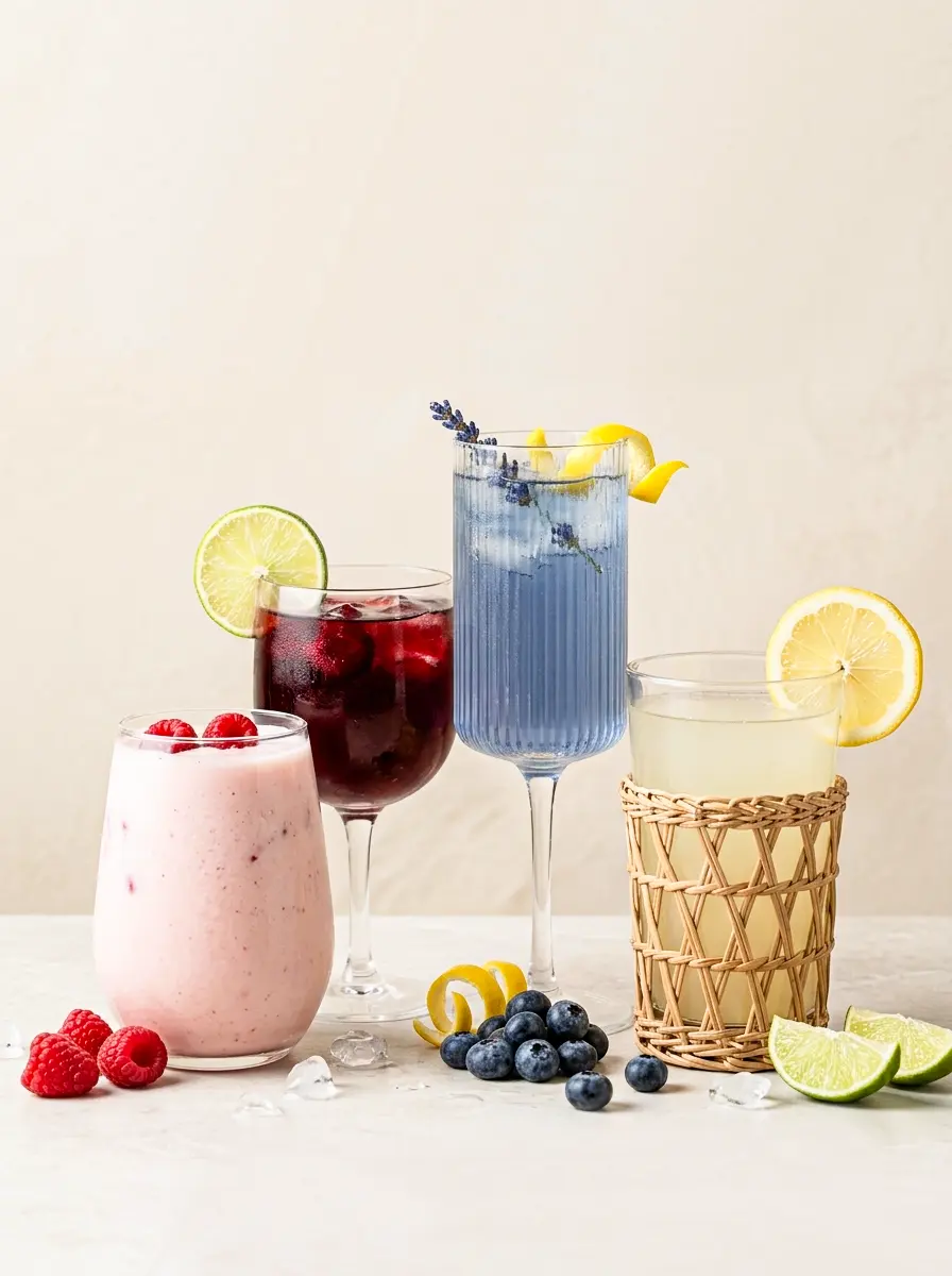 Plant-powered mocktails made with an Apothékary herbal tincture