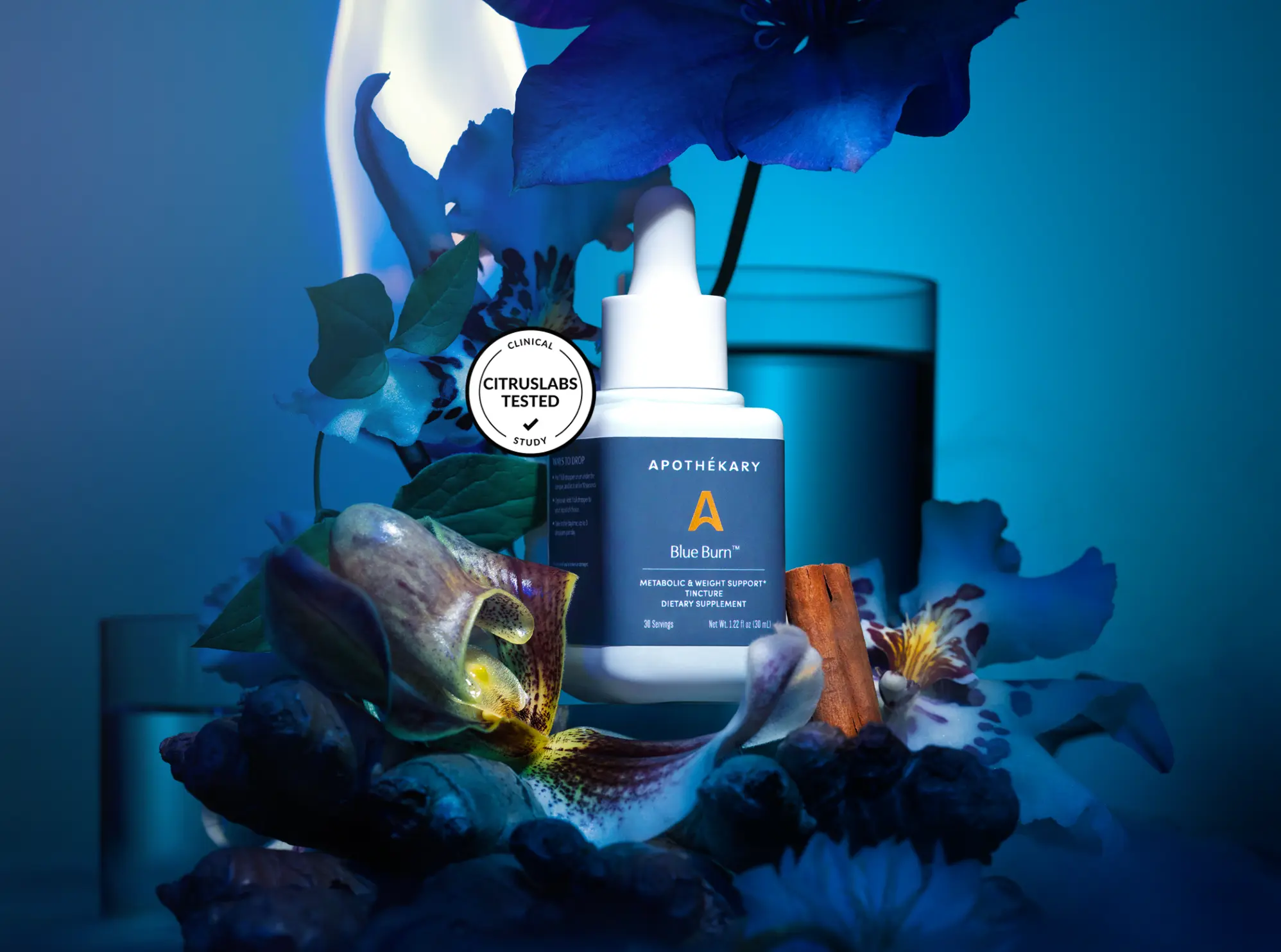 Photo of Blue Burn Tincture