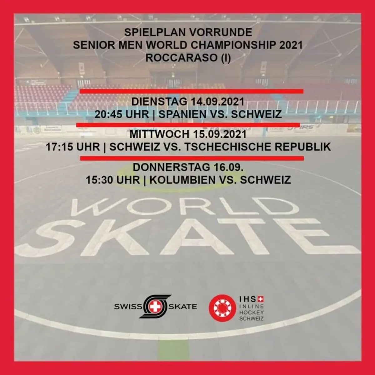 Spielplan Nati A 2021