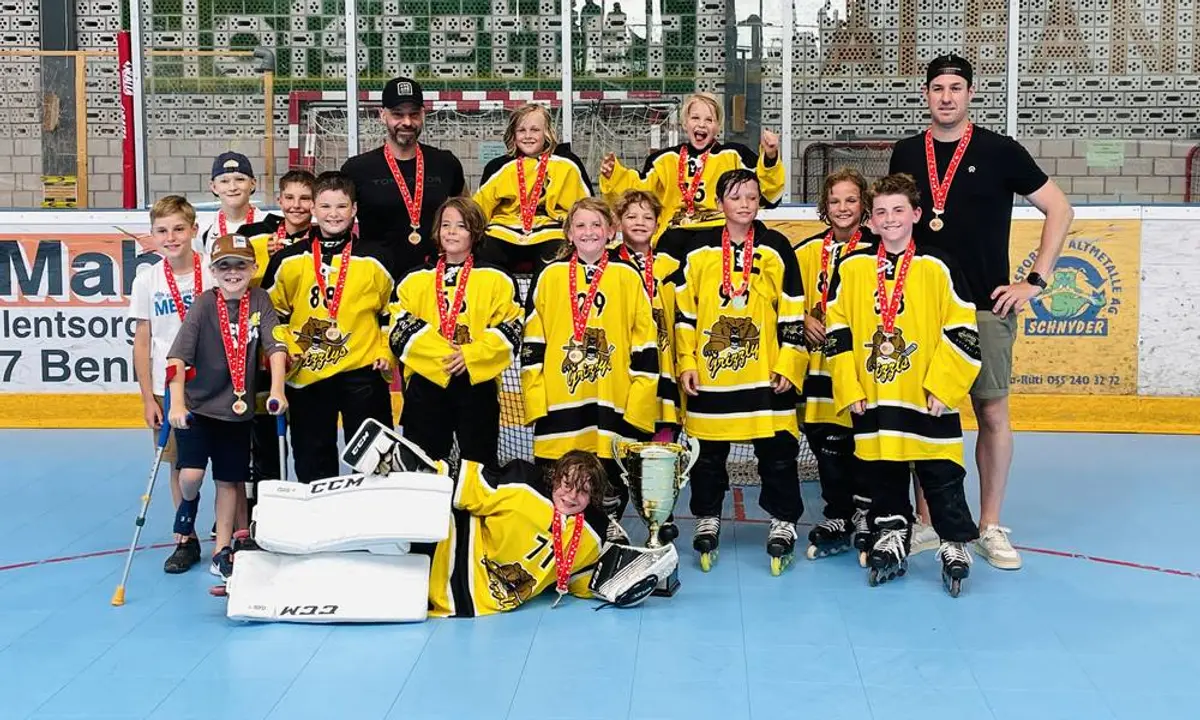 Grizzlys U9 Schweizermeister 2022