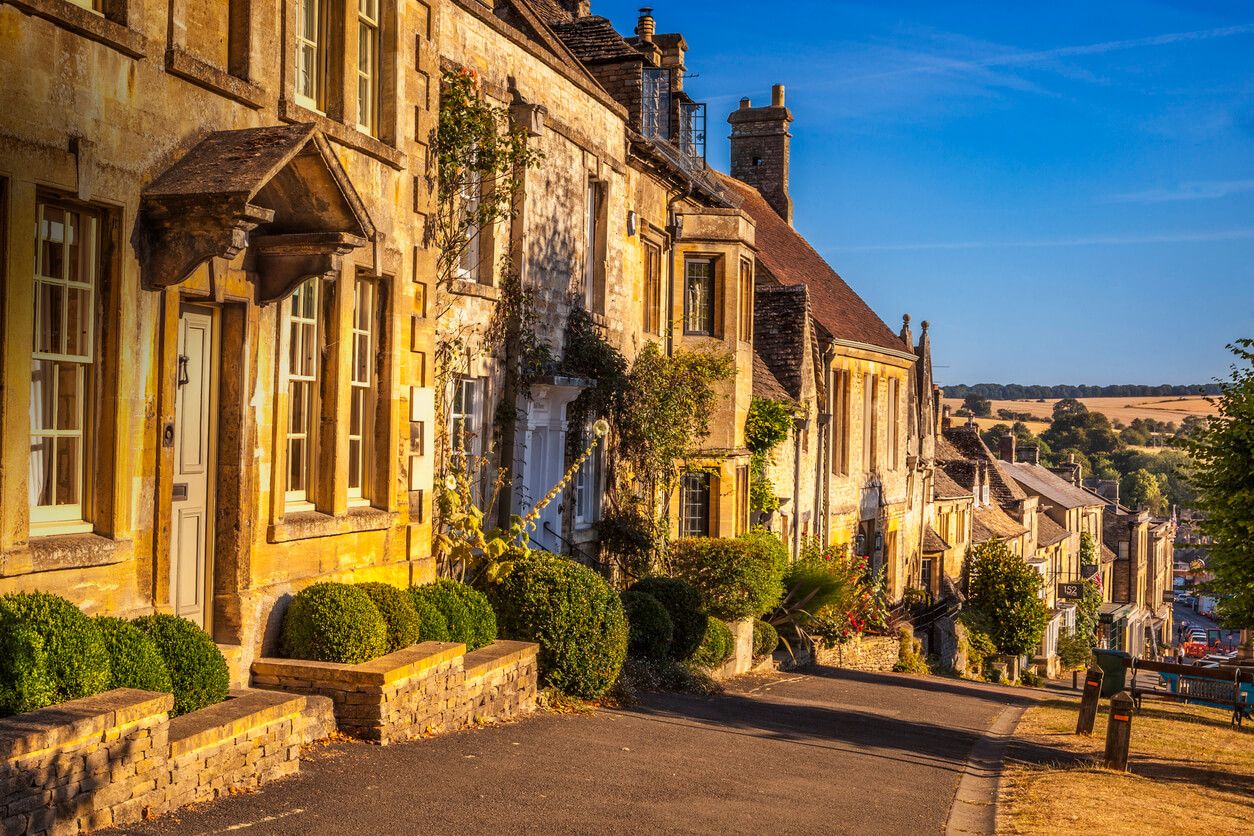 The Cotswolds in the UK 