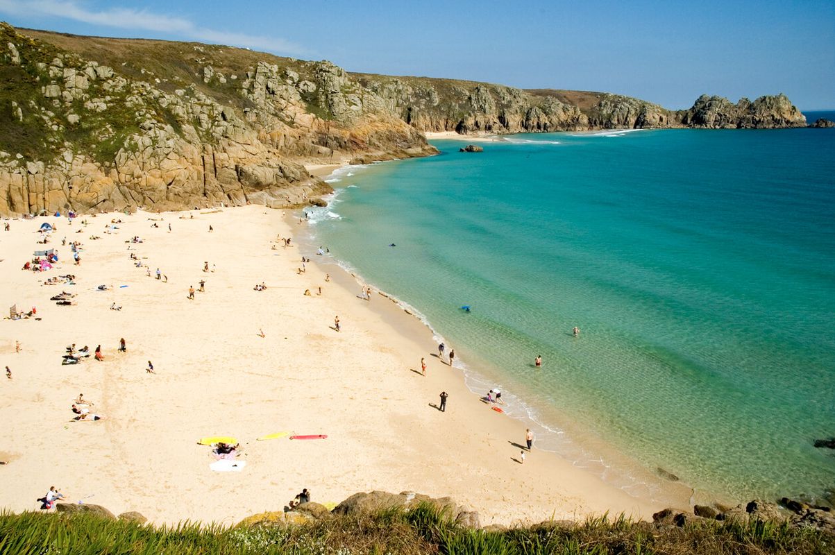 Porthcurno Beach, near Penzance