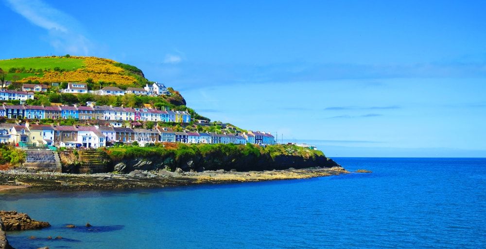 The scenic Cardigan Bay, home to one of the UK's best beaches