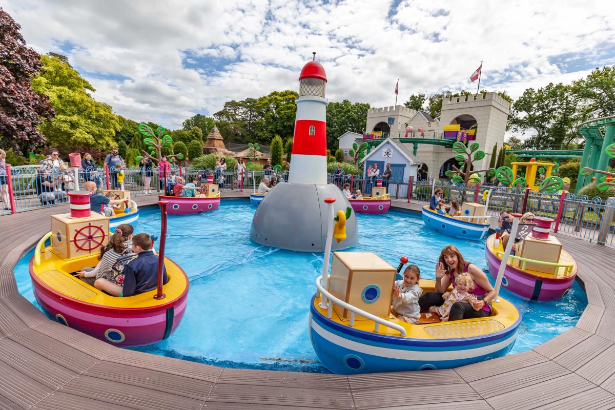 Peppa Pig ride at Paultons Park 