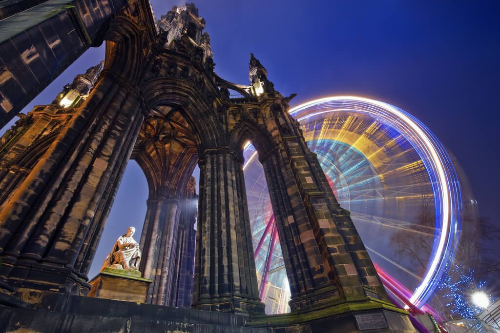 Edinburgh, one of the most magical Christmas cities in the UK