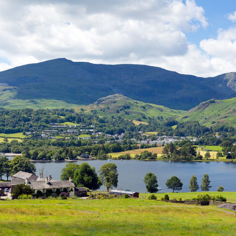 Lake District, one of the best places to visit in the UK in the summer
