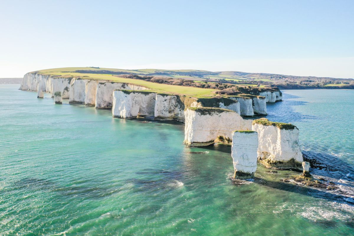 View of Old Harry Rocks