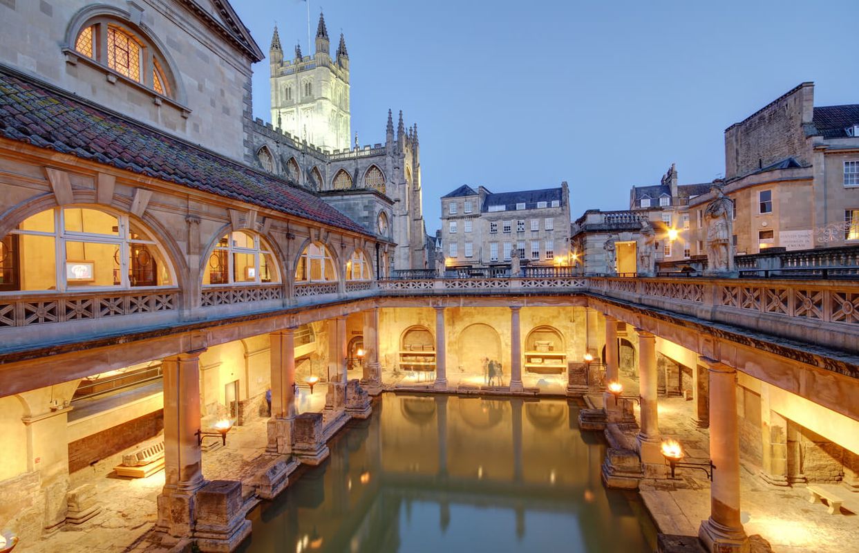 Step inside the Roman Baths