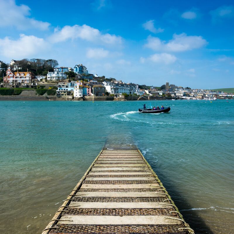 Salcombe, one of the most beautiful towns in England