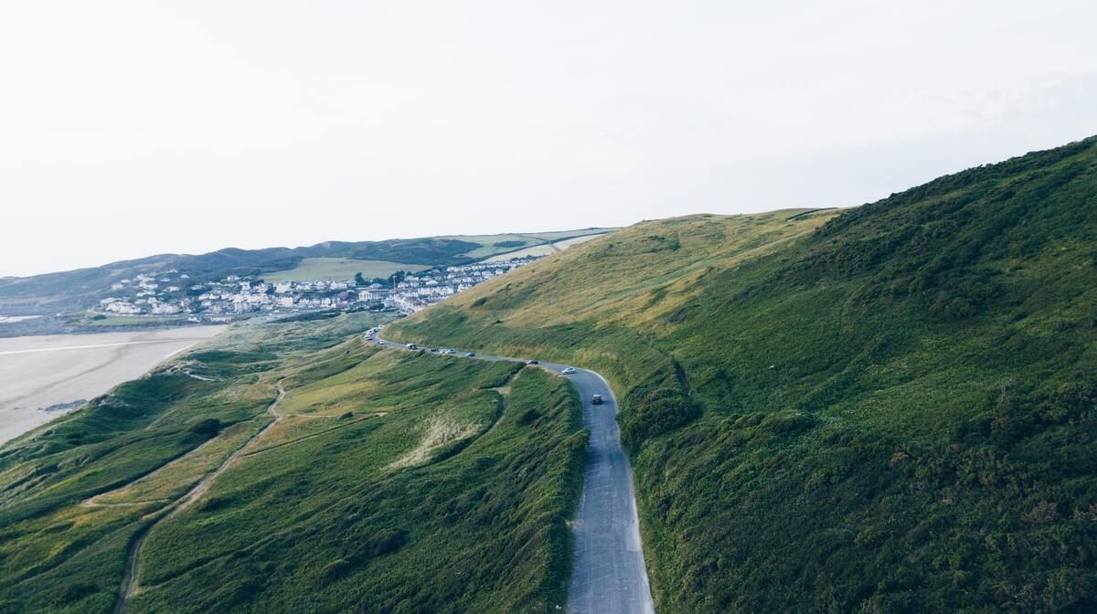 Woolacombe coastal view