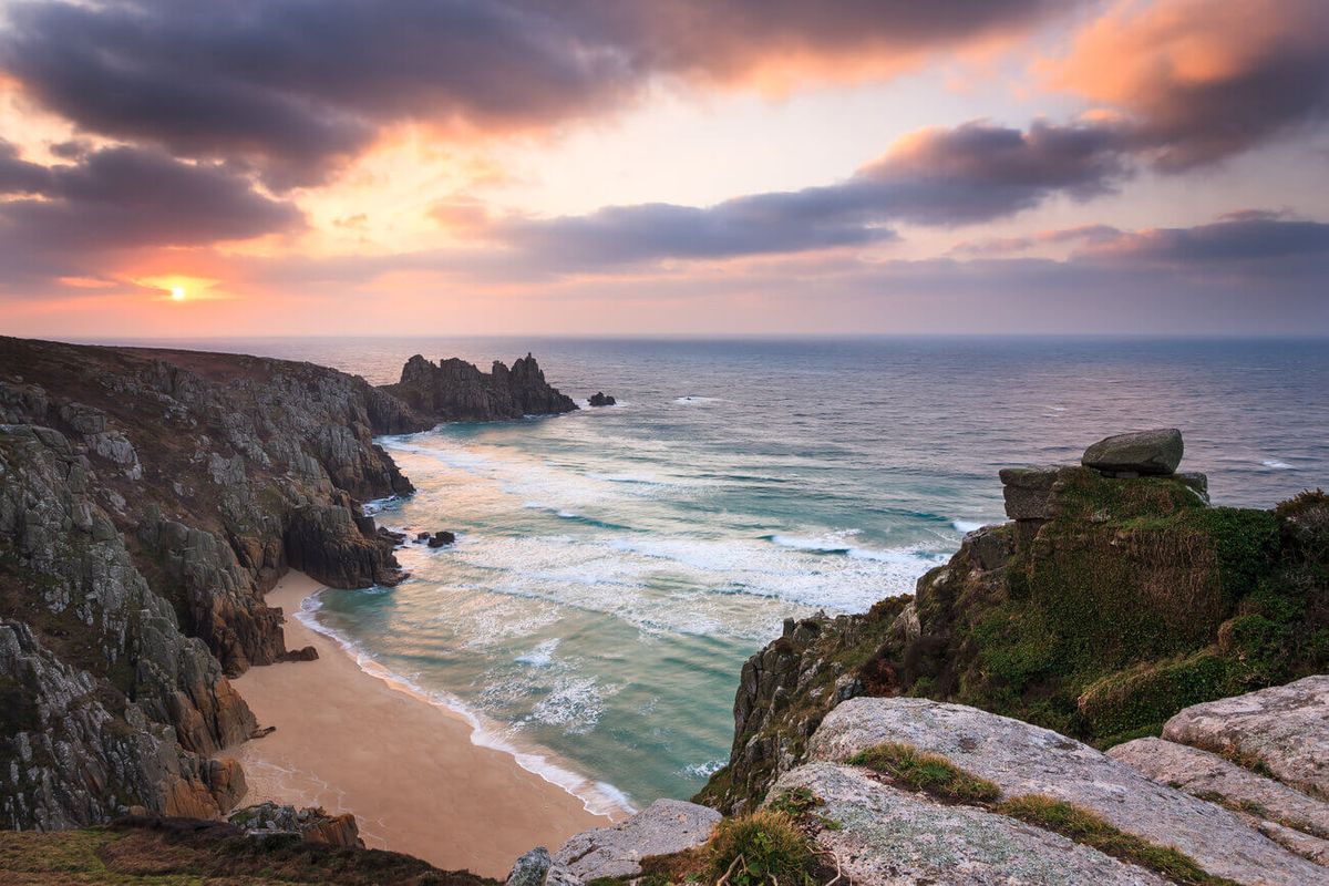 Cornwall beach
