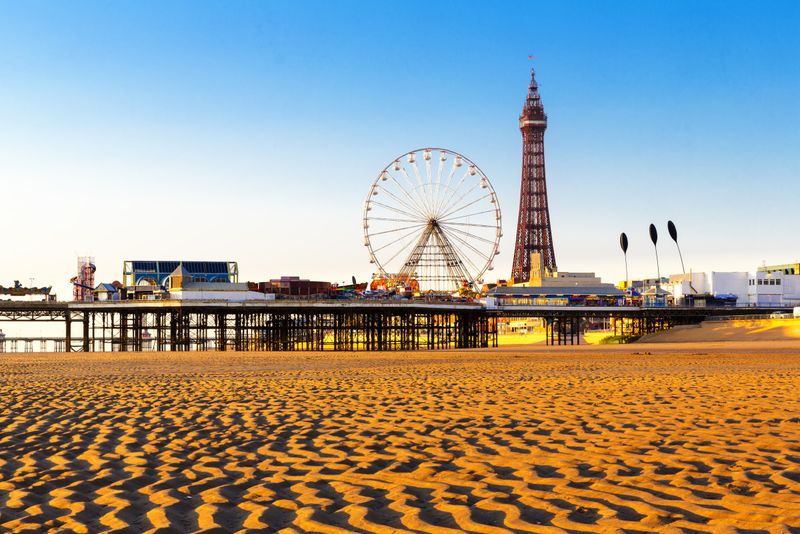 The infamous Blackpool pier, a perfect holiday destination for families