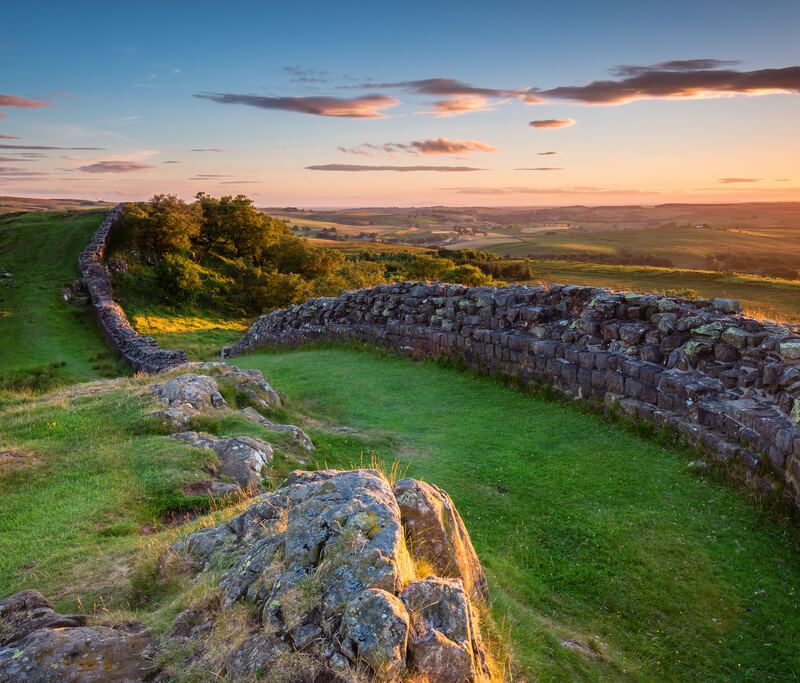 The amazing views you'll see when getting to Northumberland National Park