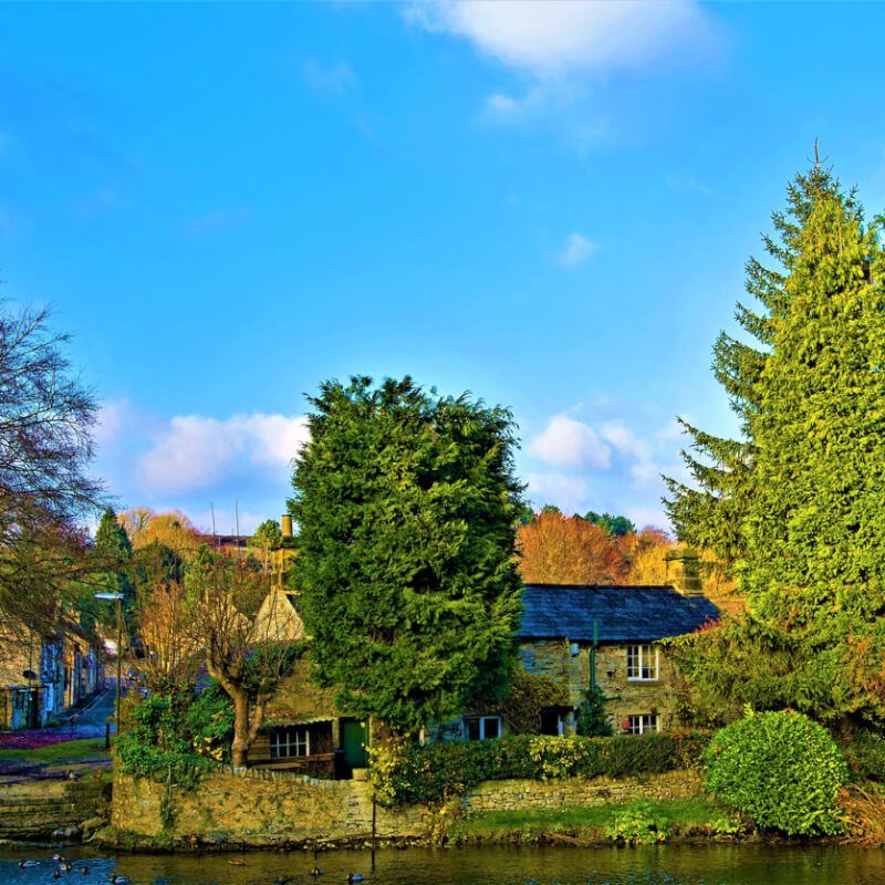 Ashford-in-the-Water, one of the best chocolate box villages in the UK