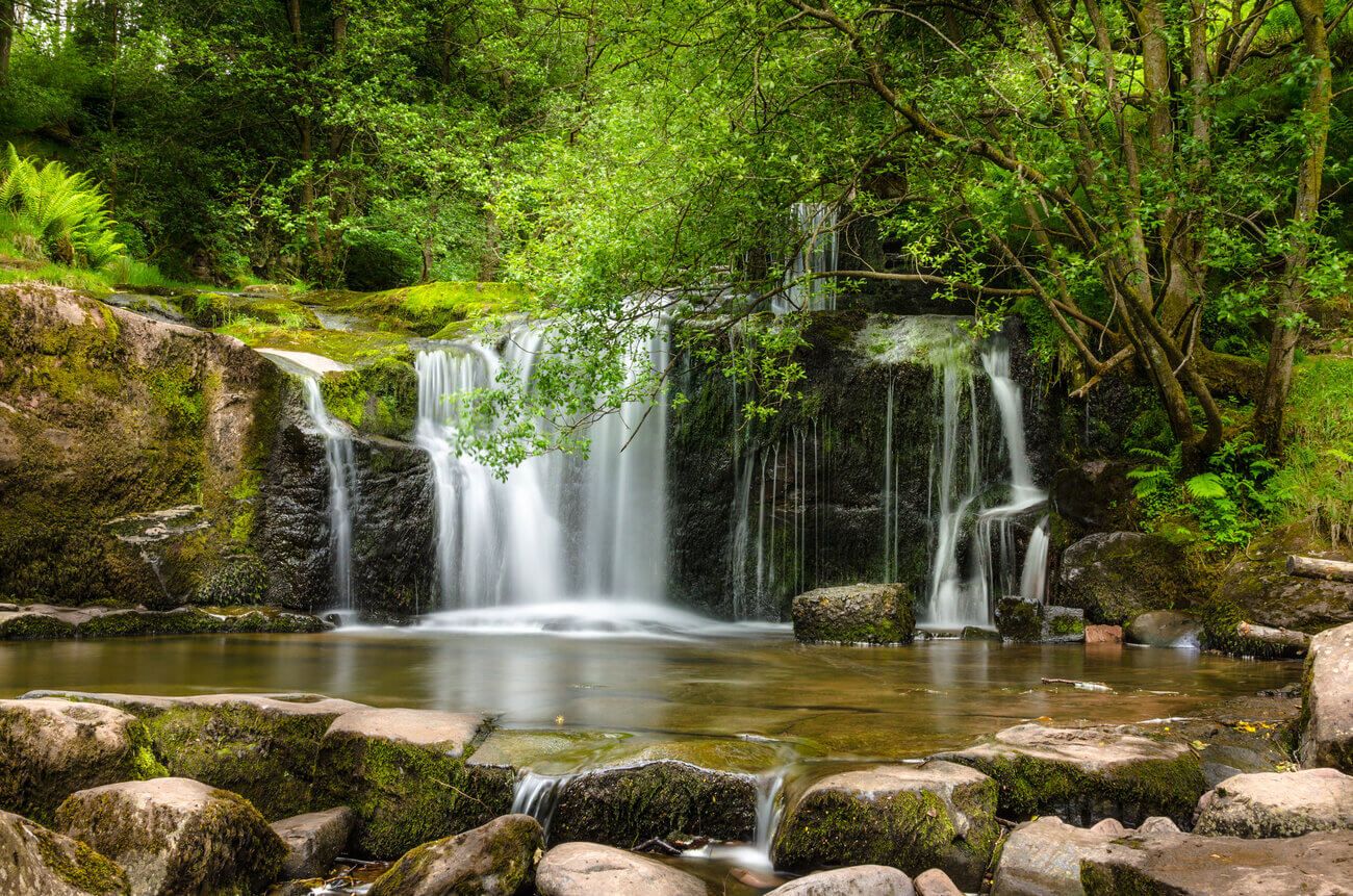 an image of Brecon Beacons dog-friendly cottages with an enclosed garden