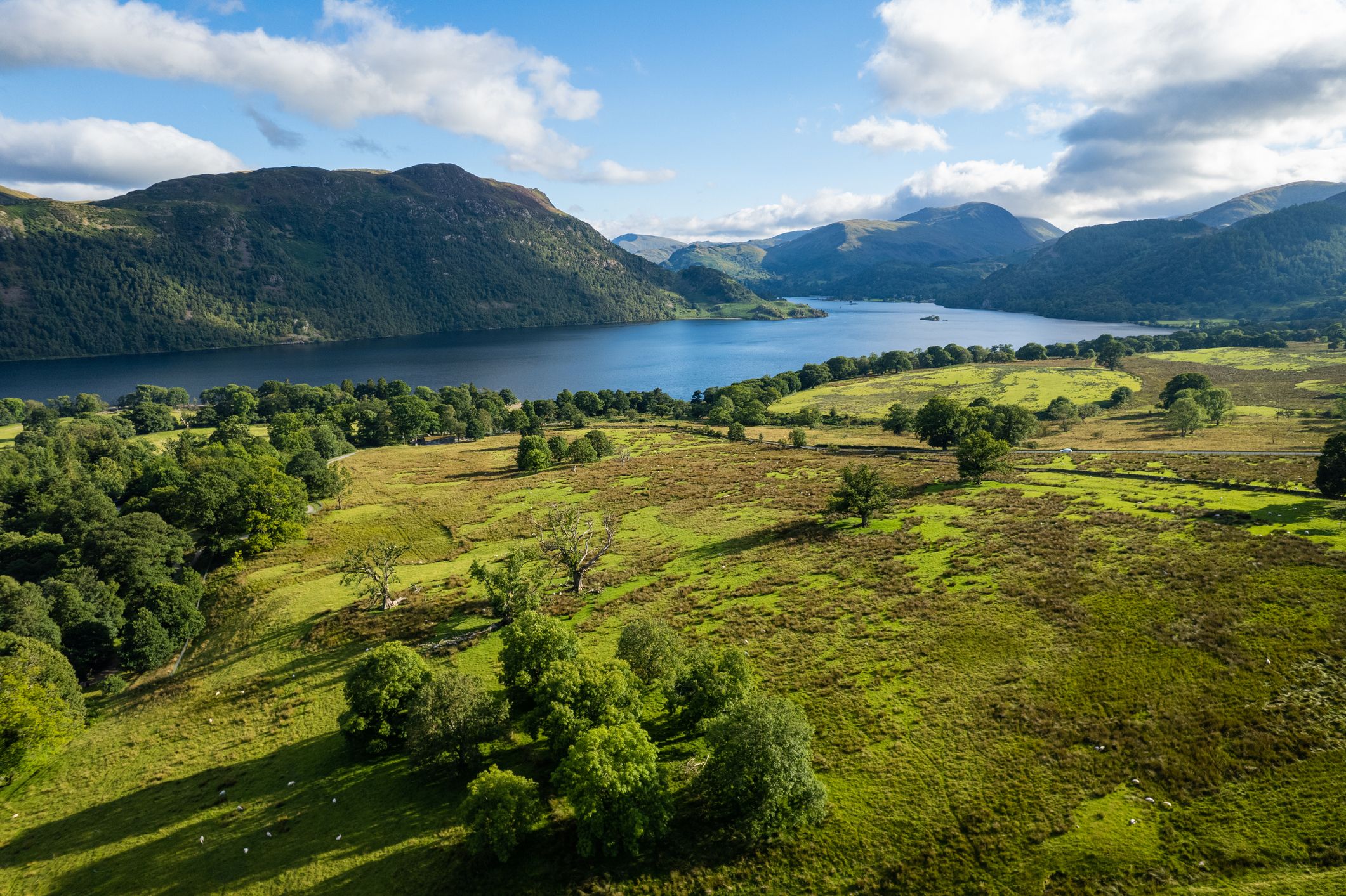Beautiful views over the stunning Lake District