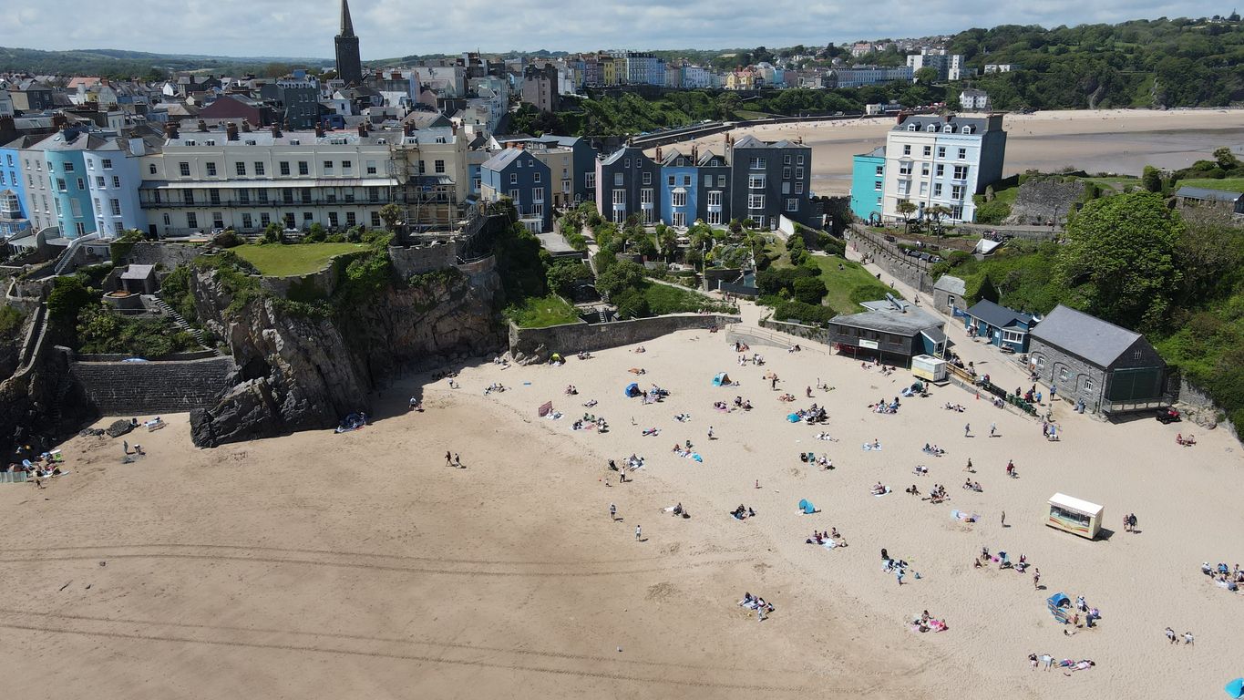 Tenby North Beach, Pembrokeshire