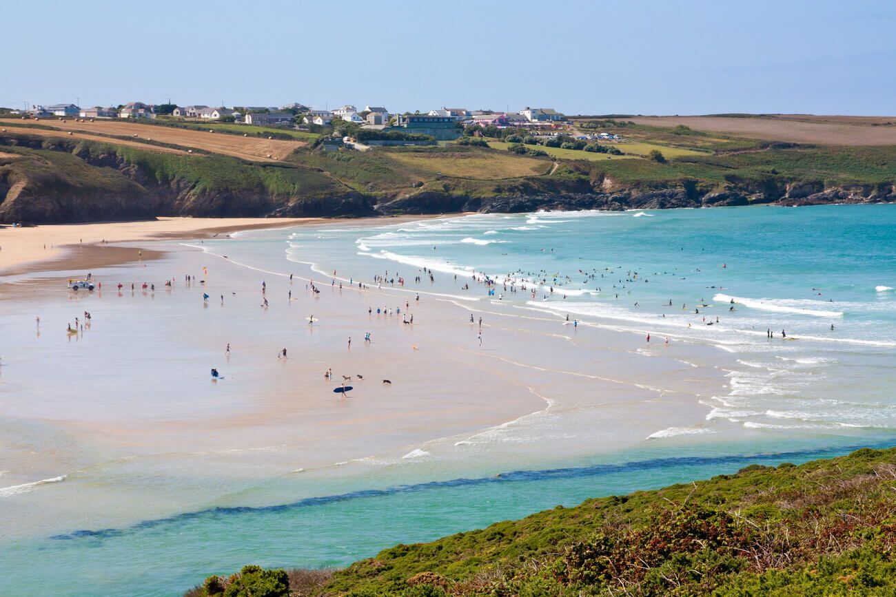 an image of Newquay dog-friendly cottages with an enclosed garden
