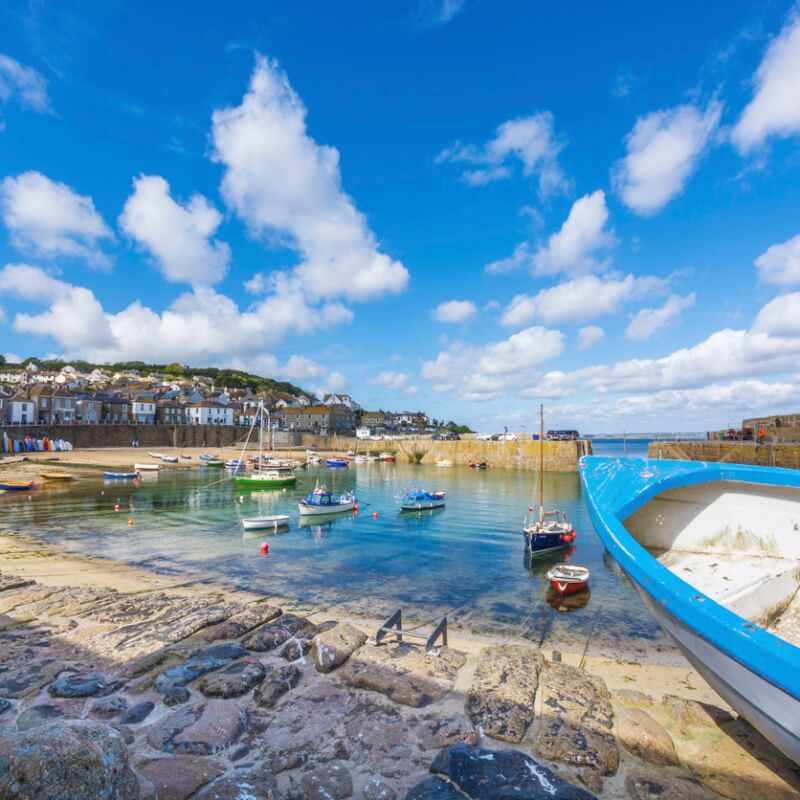 Mousehole, chocolate box villages in the UK