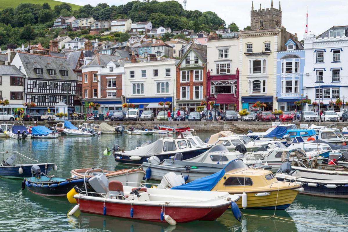Boats in Dartmouth Harbour