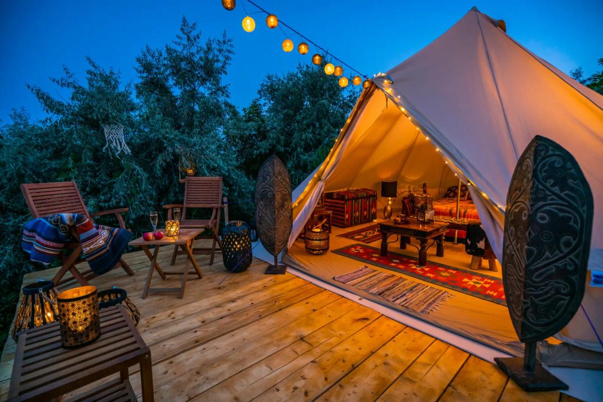 Glamping for large groups