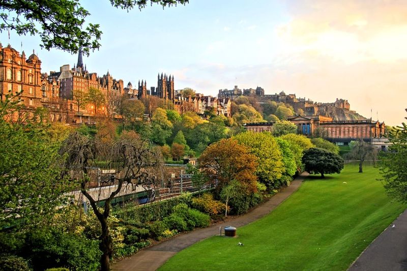 Princes Street Gardens  Edinburgh