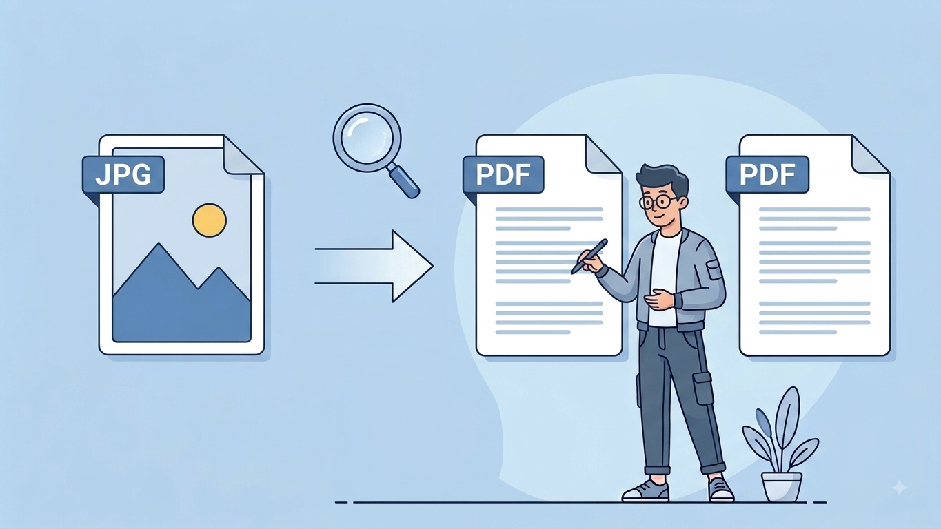 How to Convert JPG/JPEG Images to PDF (Free)