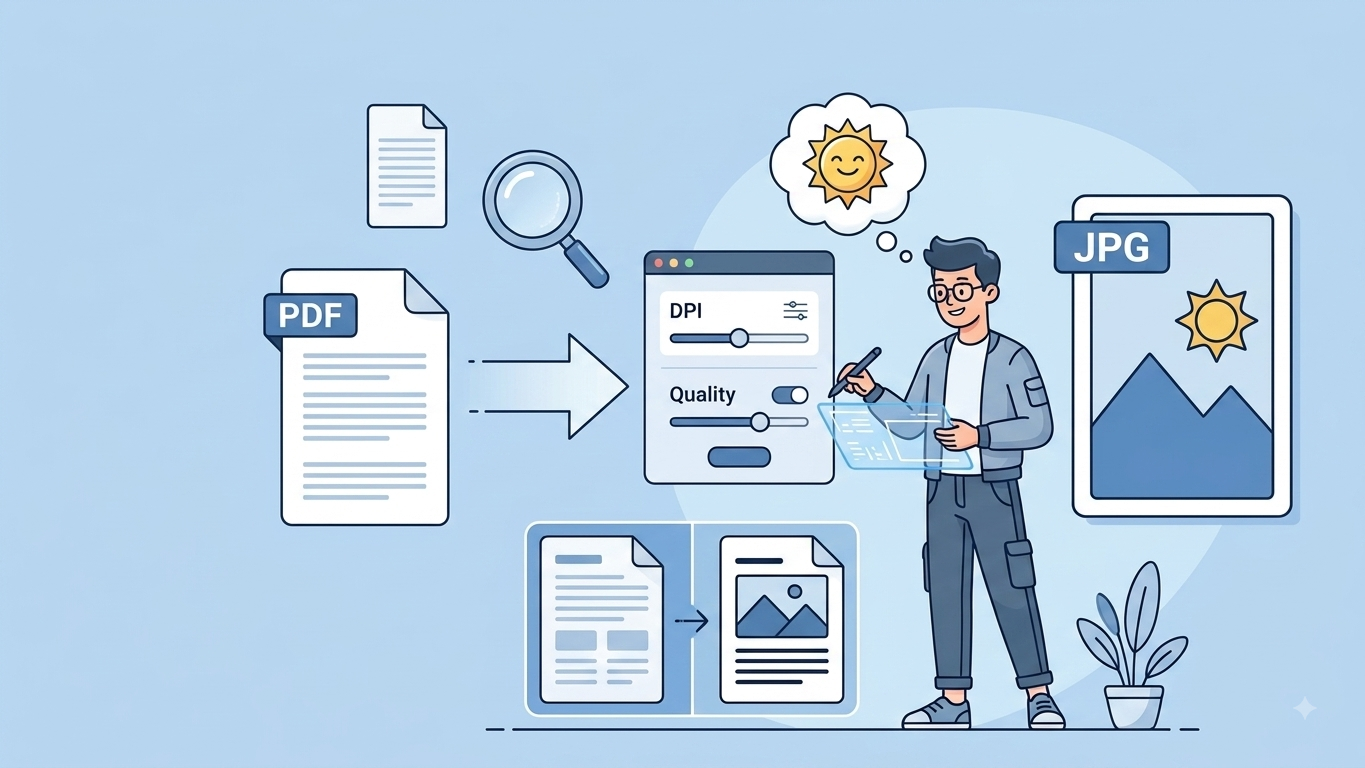 How to Convert PDF to JPG: A Practical Guide (Plus How to Avoid Blurry, Unreadable Images)