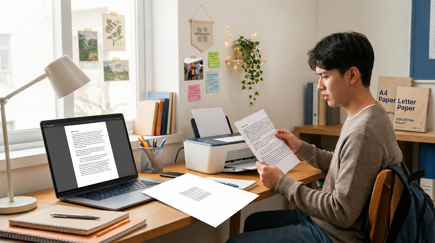 A4 vs Letter: Why Your PDF Prints With Cut-Off Edges or Tiny Text
