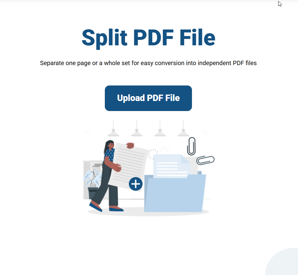 How to Split PDF Into Two PDFs Using Free Online Tool