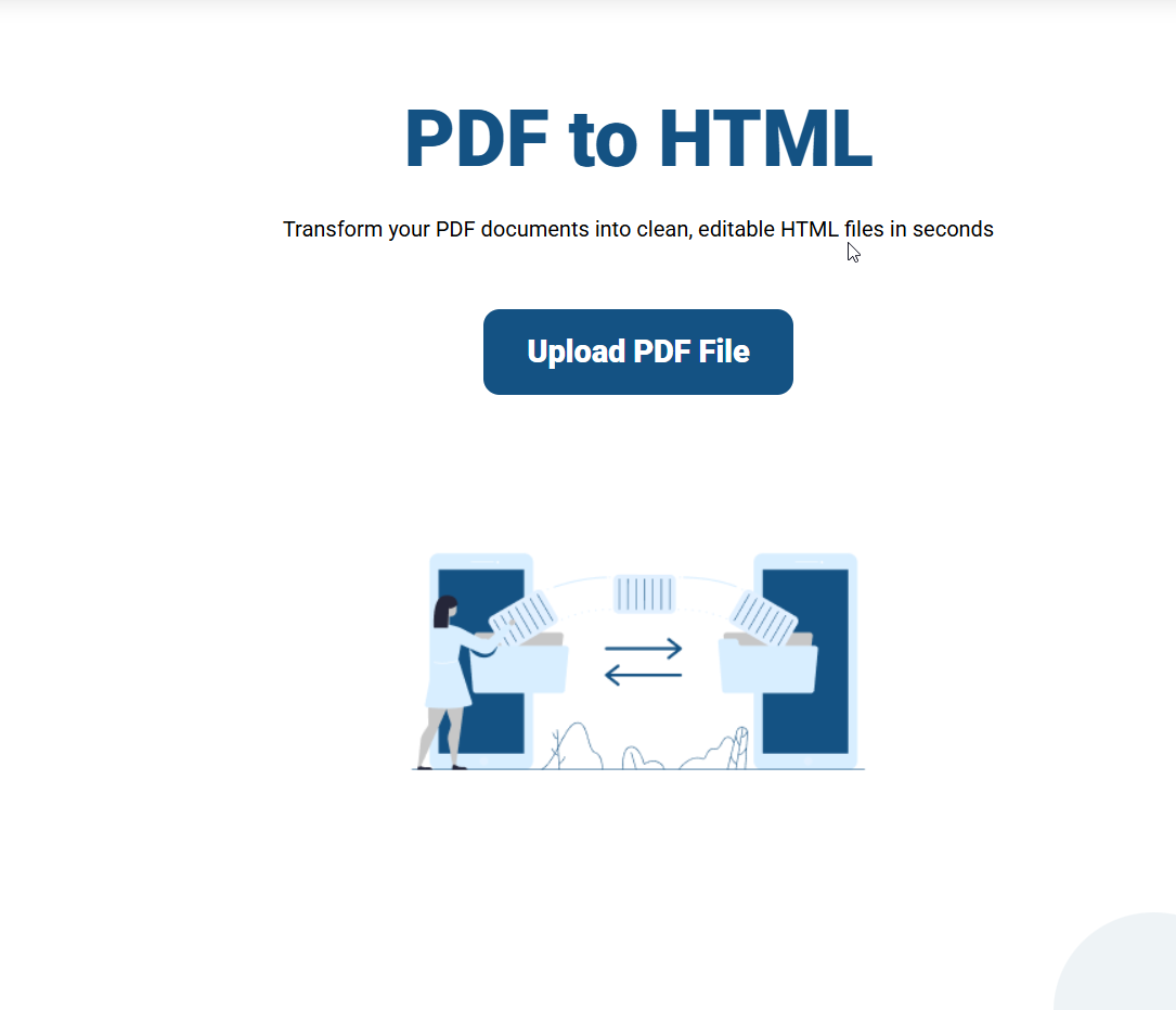 How to Convert a PDF to HTML Online for Free Using PDF Doctor