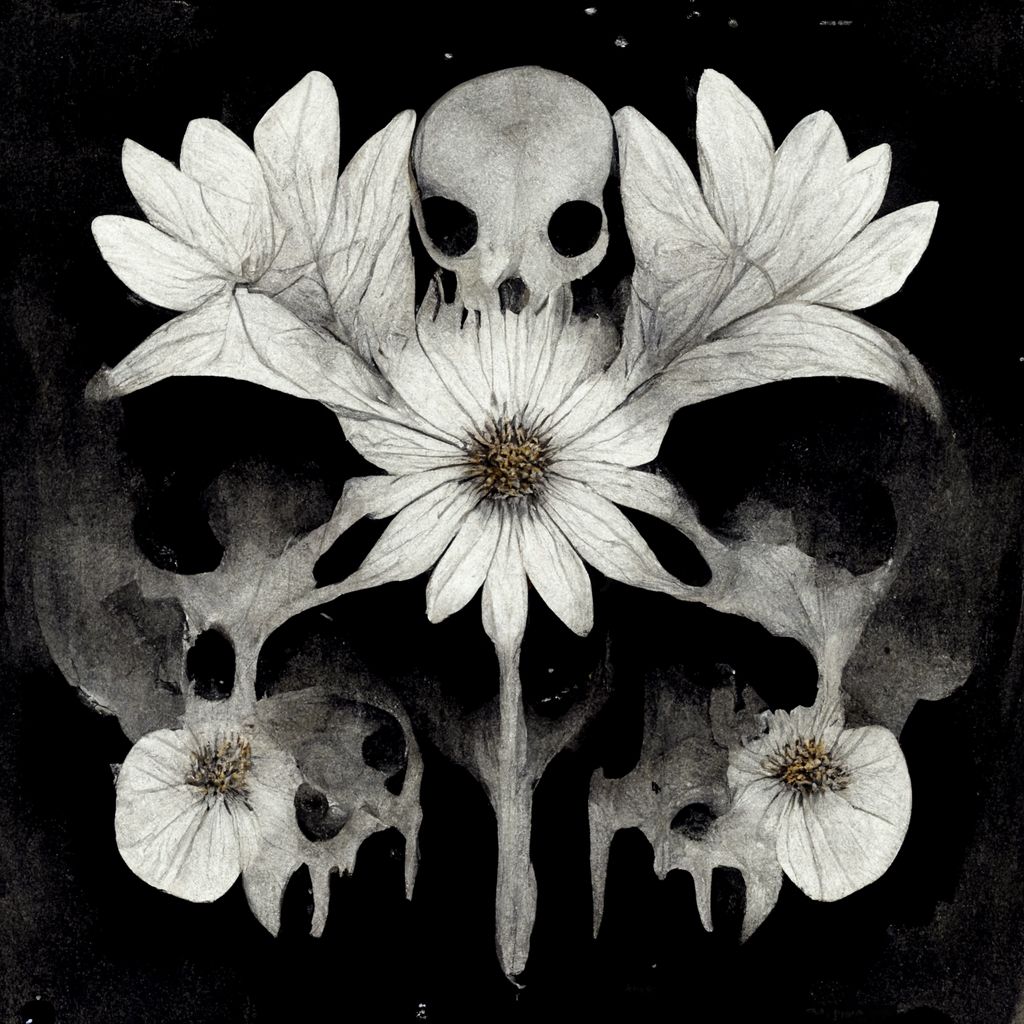 Skeleton Flowers + Water