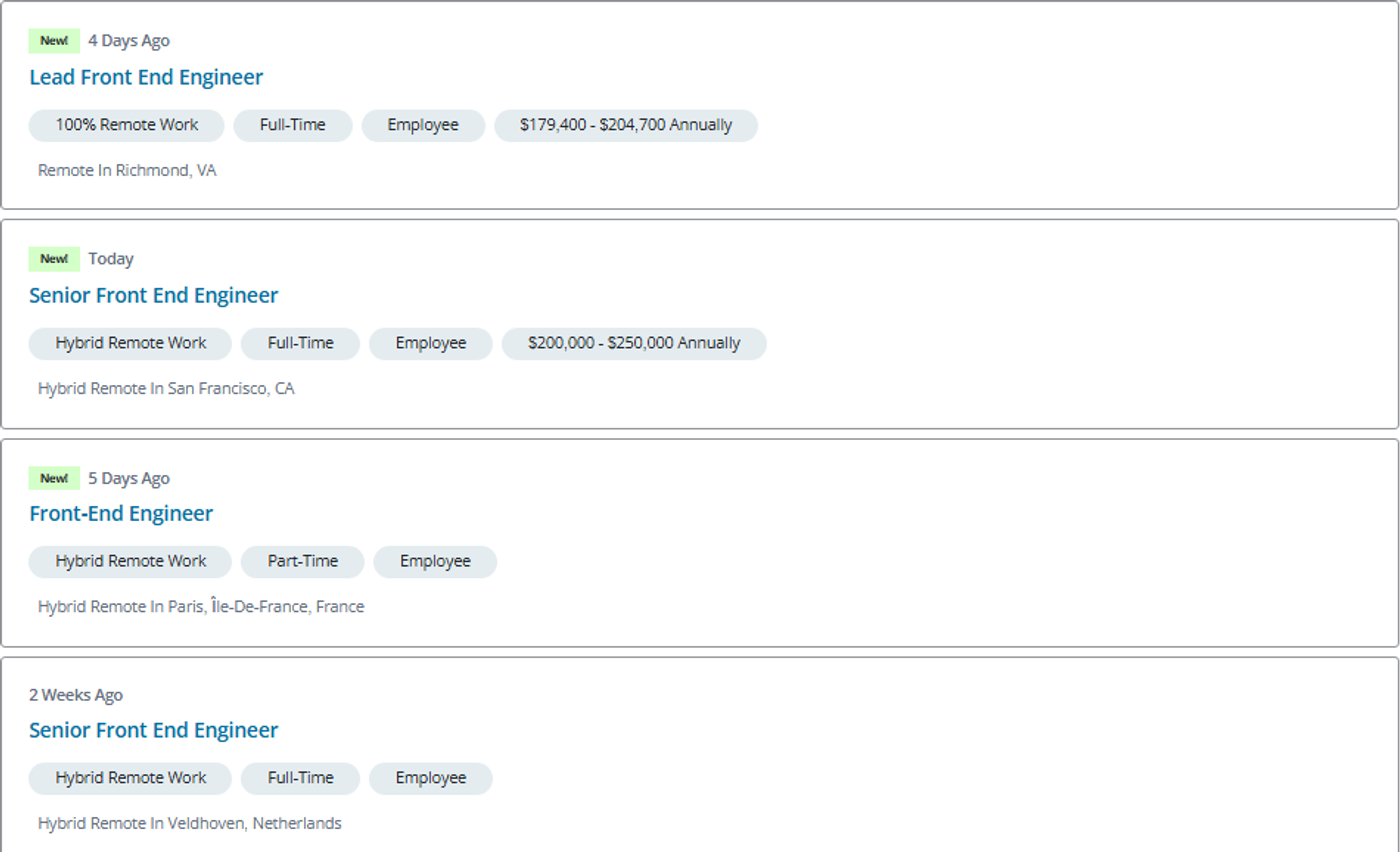 Remote Jobs Screenshot 