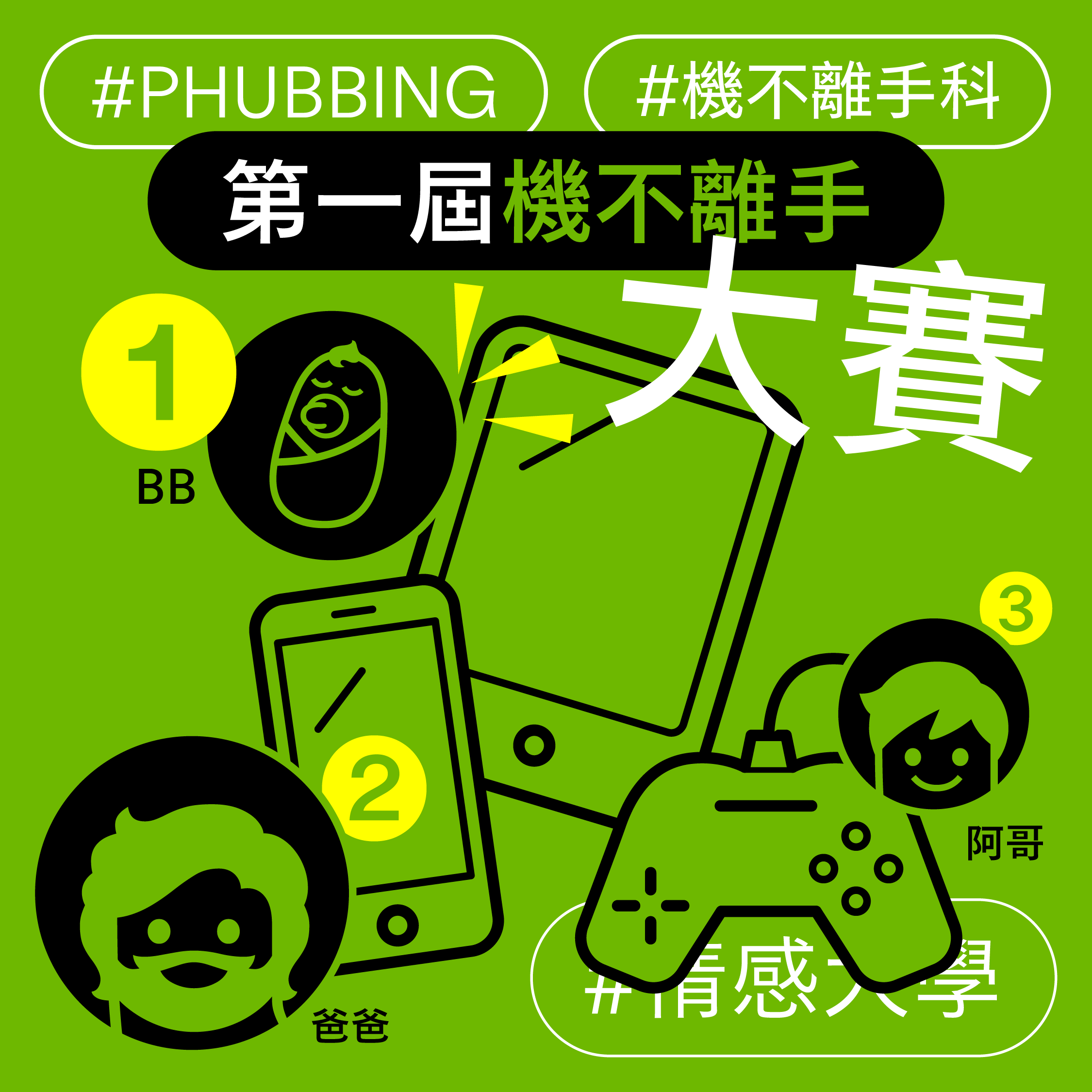 第一屆機不離手大賽