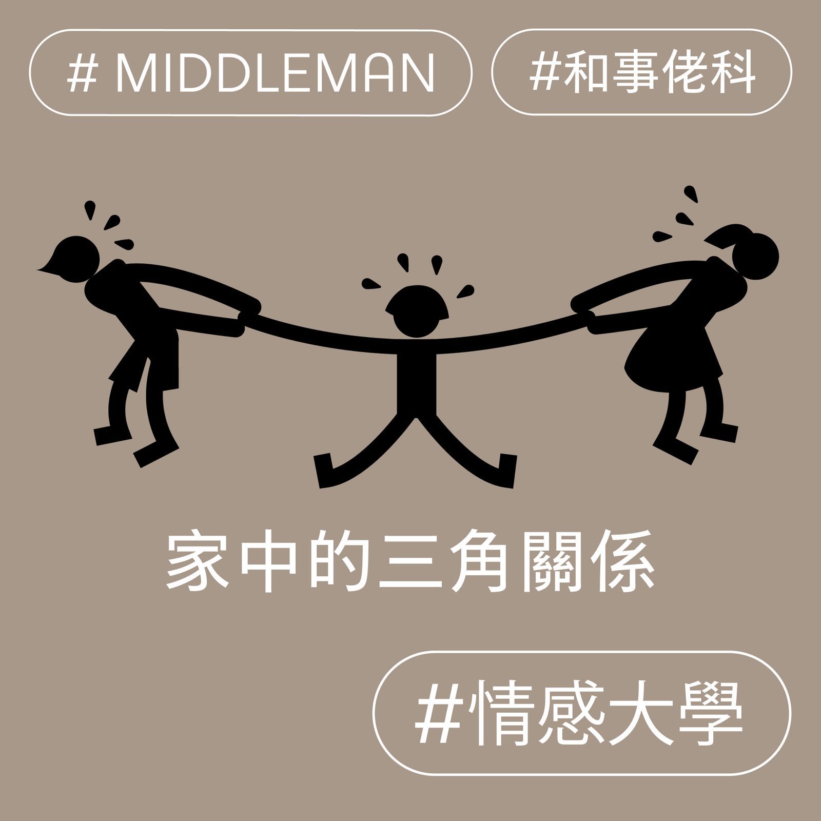 家中的三角關係