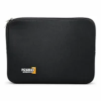 Funda protectora de neopreno para pizarra de balonmano, vista principal con la solapa cerrada