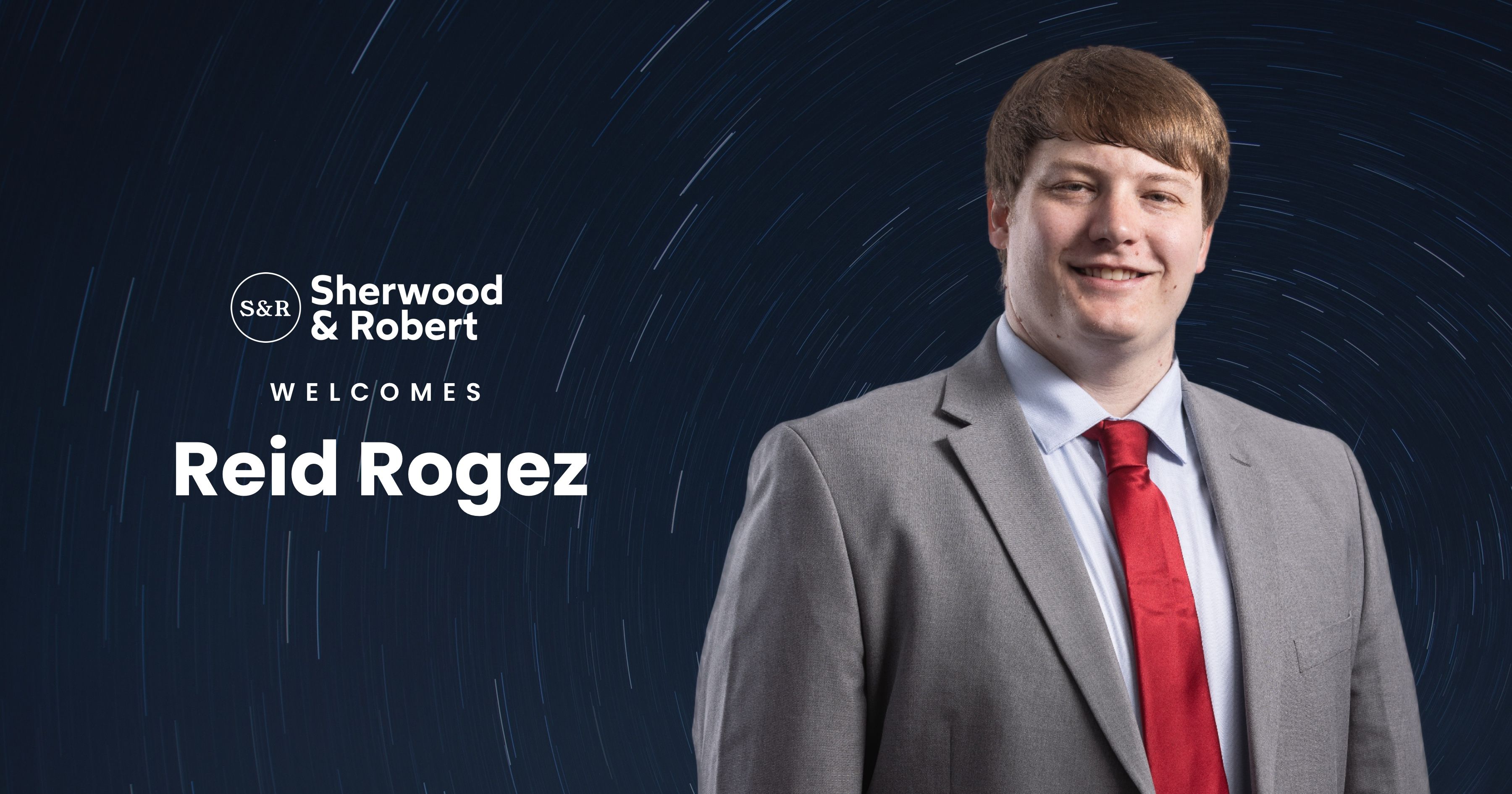 Cover Image for Sherwood & Robert Welcomes New Associate Reid Rogez