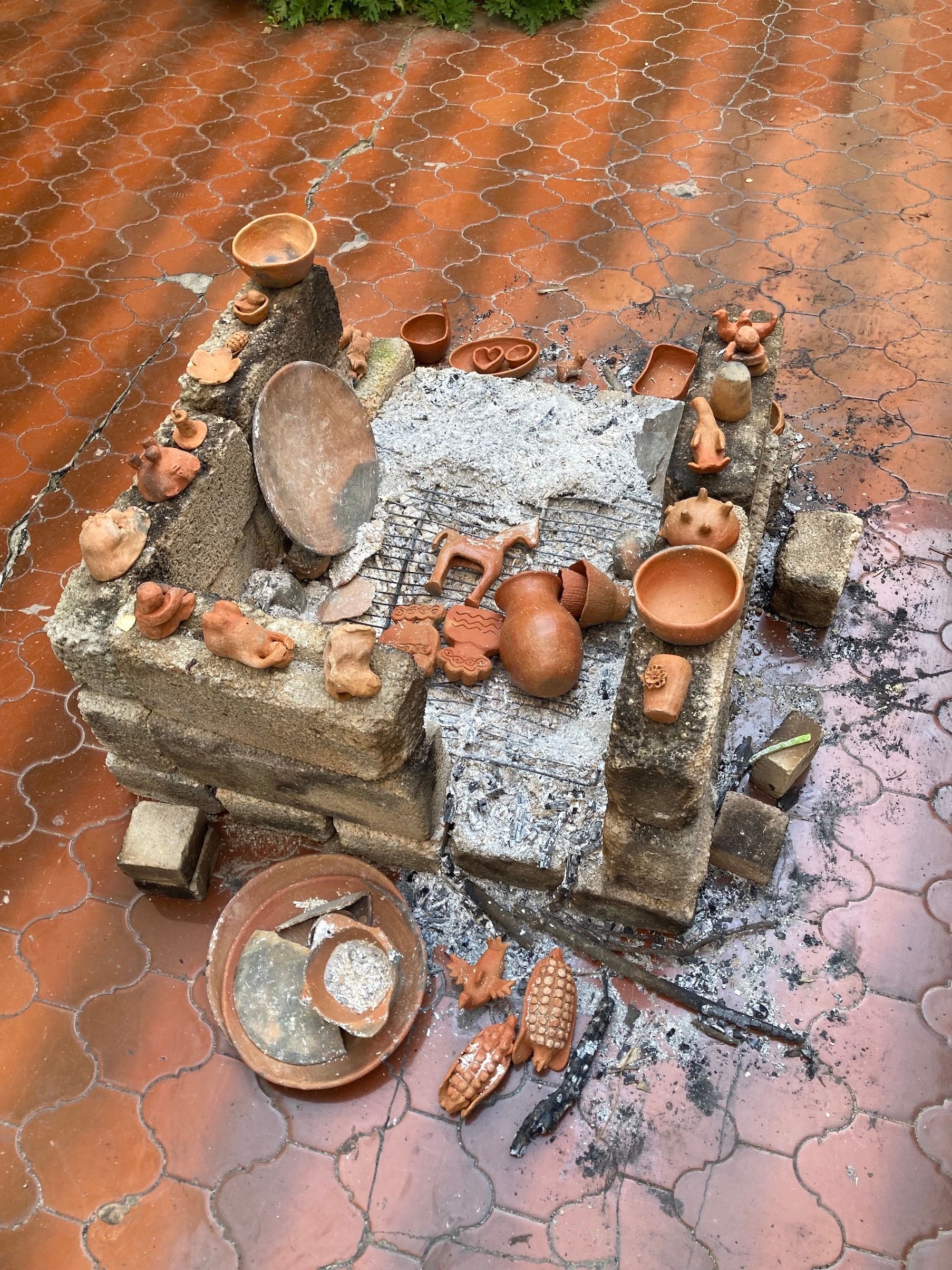 obras salidas del horno