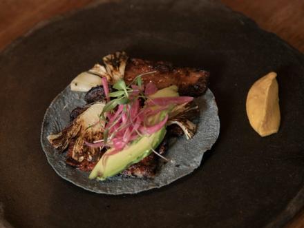 Taco azul