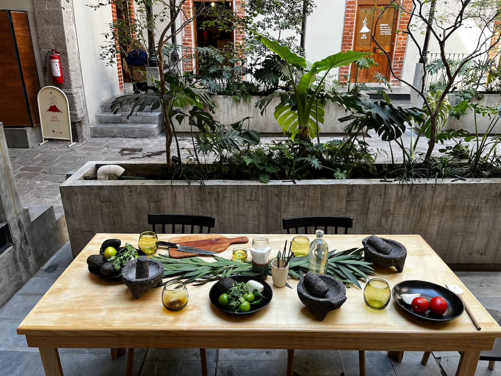Mesa clase de cocina