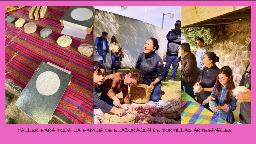 Taller elaboración tortillas artesanales