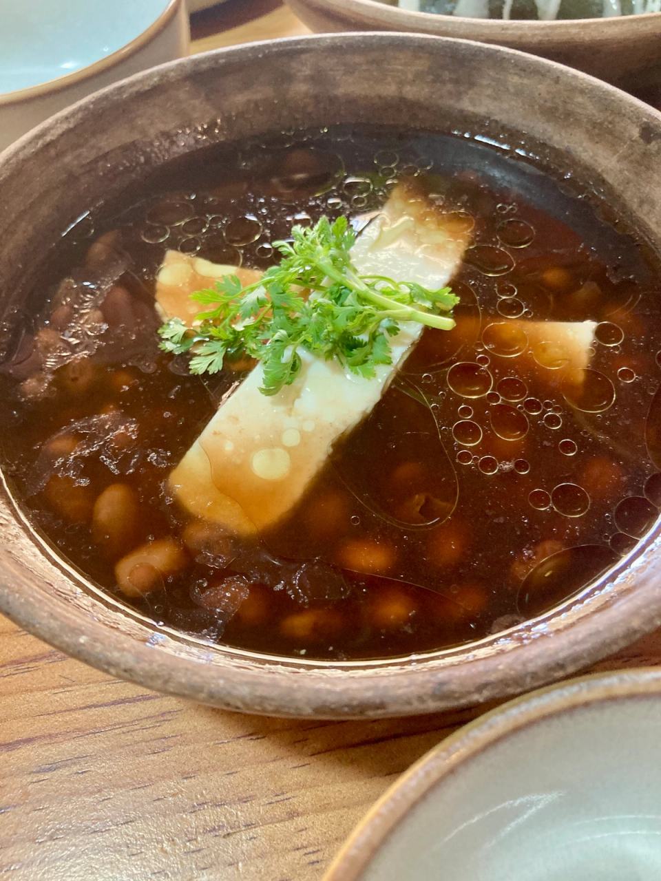 Frijoles de Olla, Restaurant Evelia in Cholula, Puebla