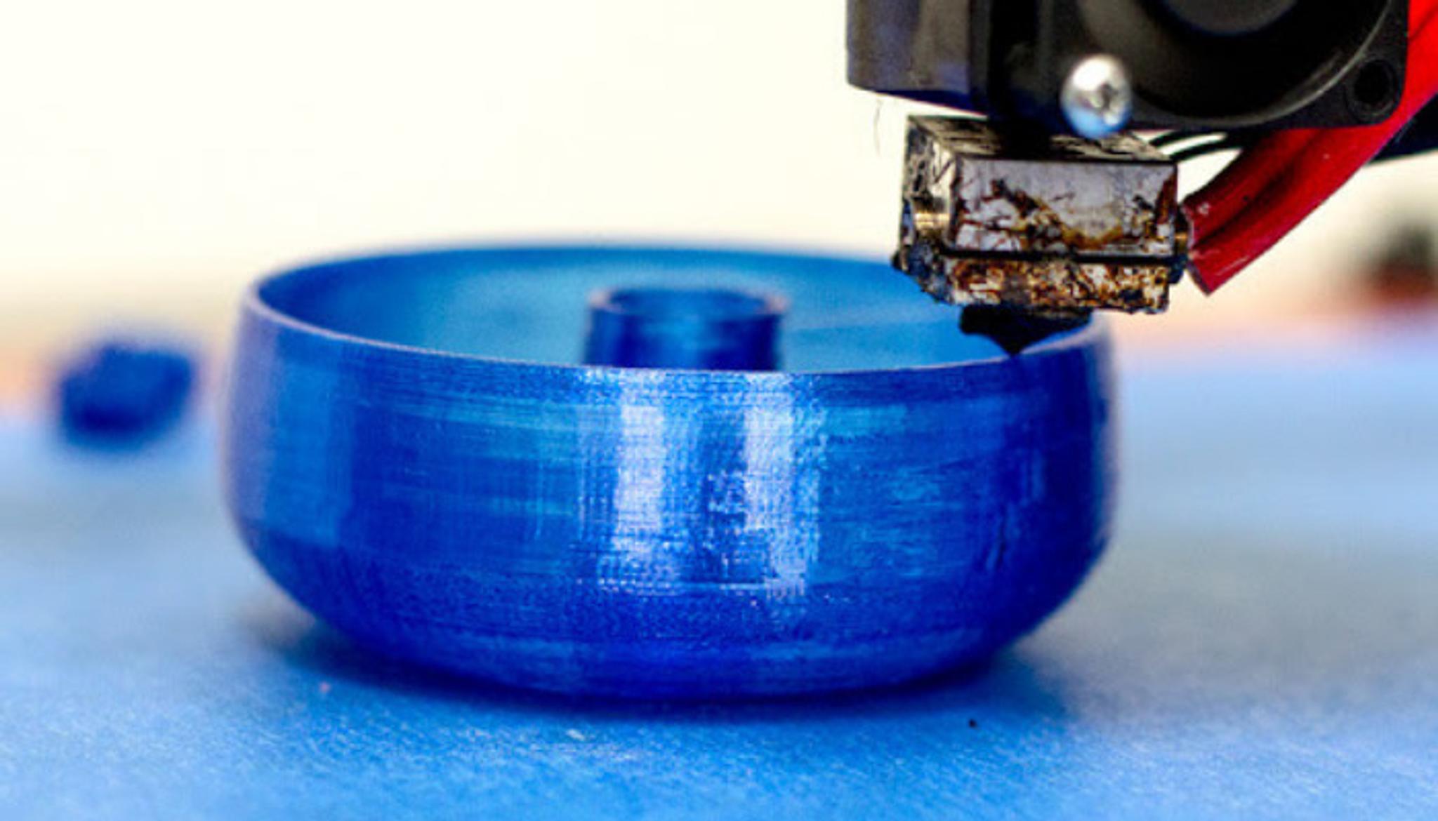 Printing a part with PLA