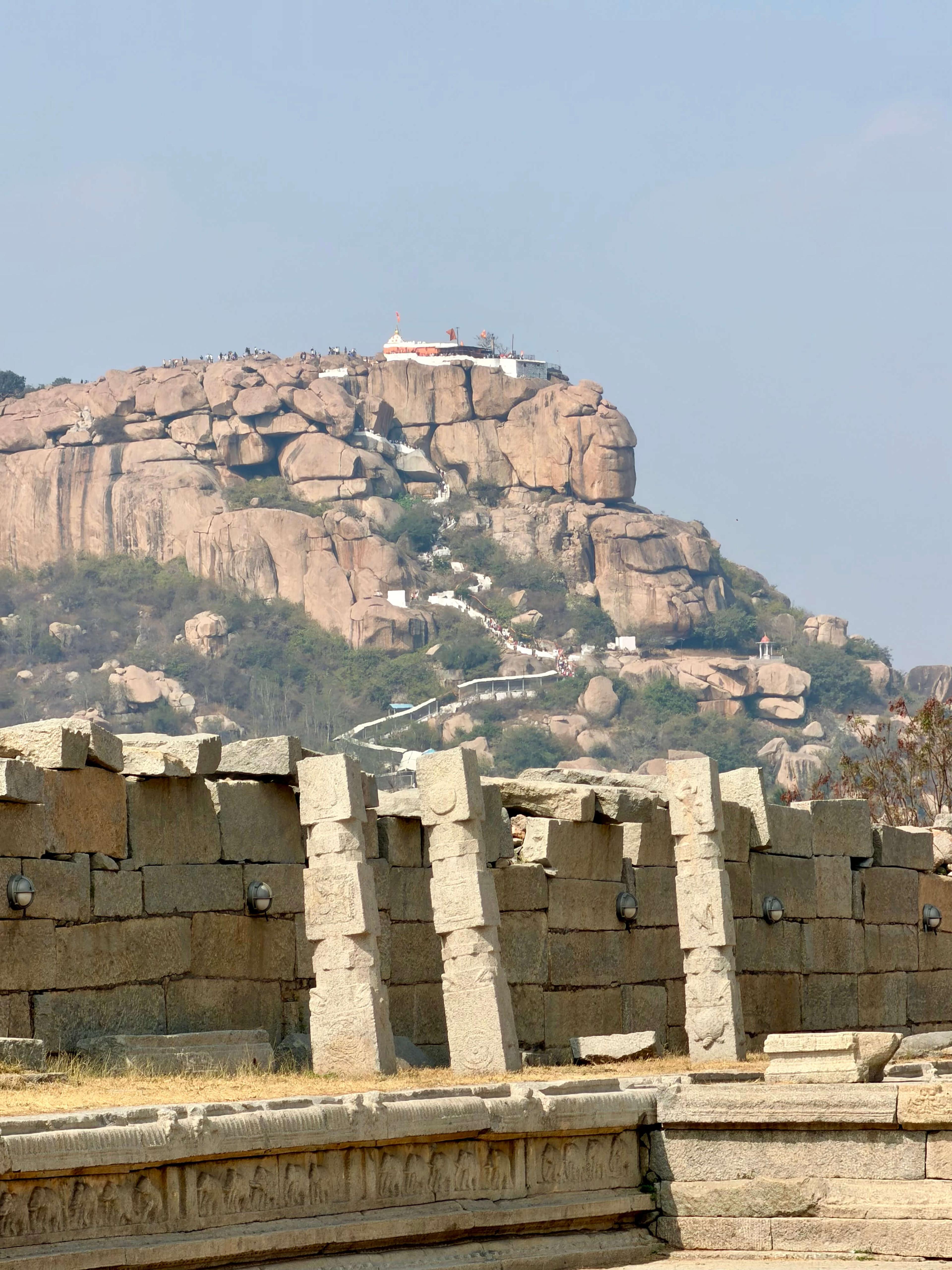 Anjanadri Hill Temple / Kishkindha, Hampi - Timings, Festivals, History,  Darshan, Pooja Timings