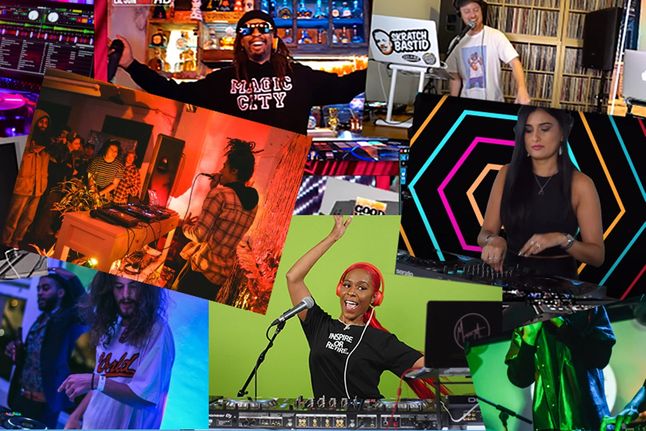Live stream collage