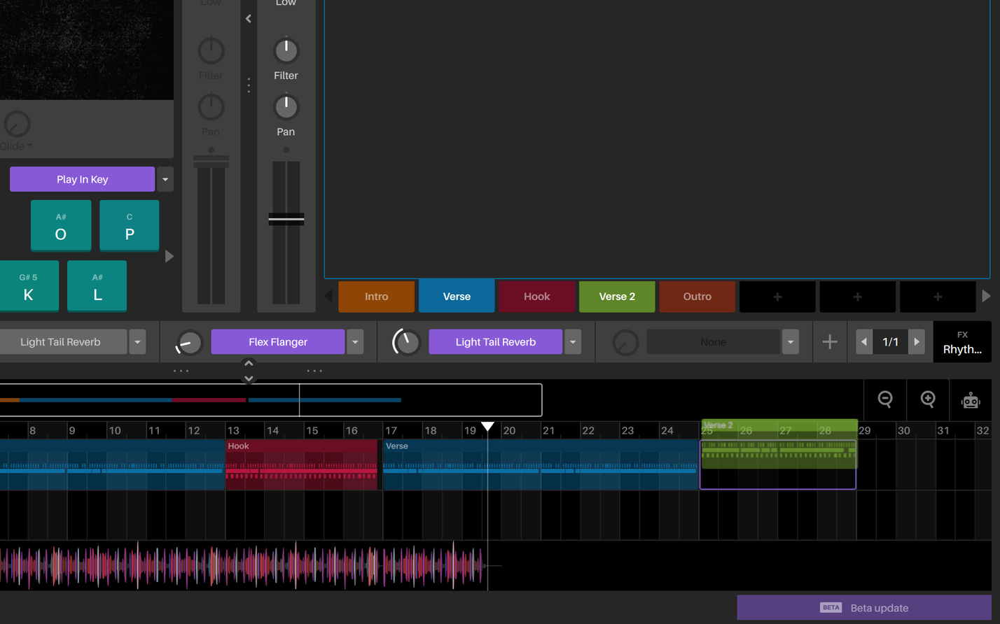 Serato Studio GUI: Arrange It