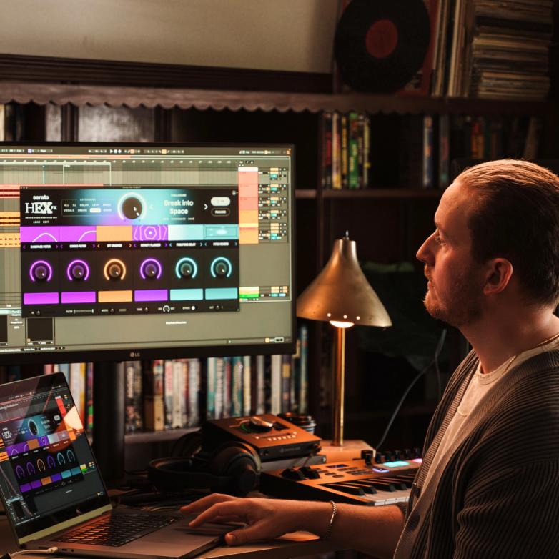 Guy Lawrence (Disclosure) using Hex FX, a mutli-FX plugin by Serato