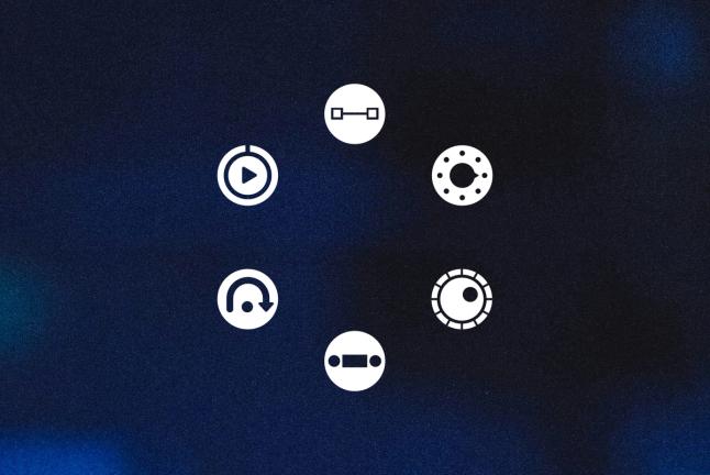Serato DJ Expansions icons over a blue image
