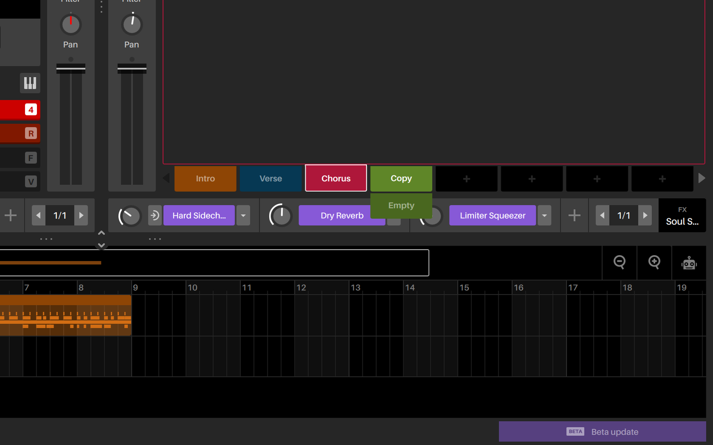 Serato Studio GUI: Structure Your Track